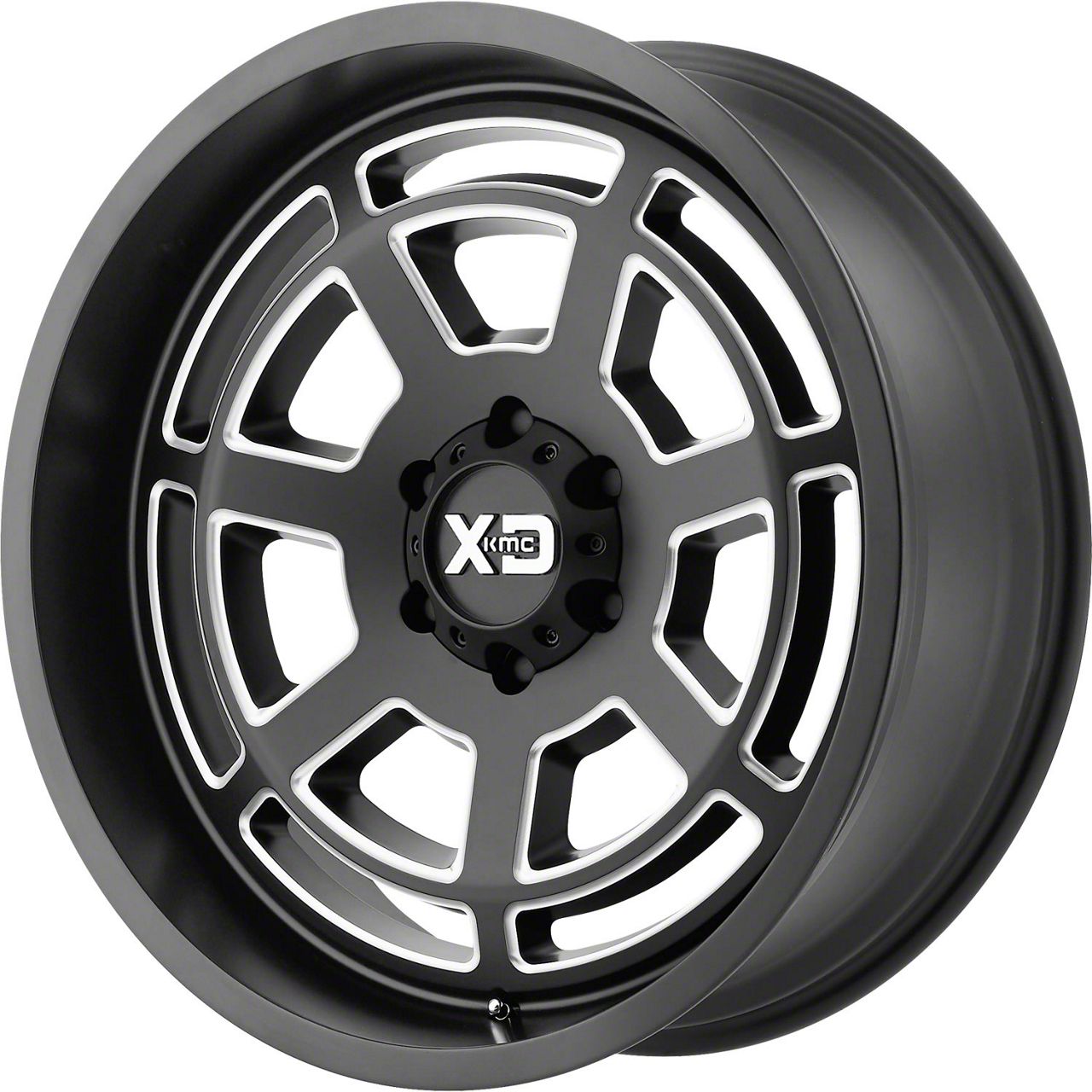 Xd Tundra Bones Satin Black Milled 5 Lug Wheel x9 25mm Offset Xd 14 21 Tundra
