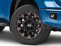 XD Hoss II Satin Black Machined with Dark Tint 5-Lug Wheel; 20x9; 18mm Offset (14-21 Tundra)