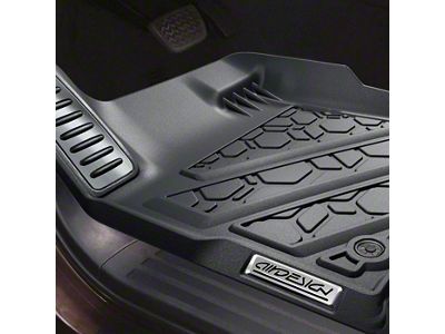 Air Design Soft Touch Front Floor Liners; Black (14-21 Tundra Regular Cab, Double Cab)