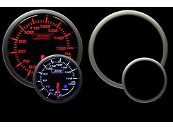 Prosport 52mm Premium Metric Series Oil Temperature Gauge; Electrical; Amber/White (Universal; Some Adaptation May Be Required)