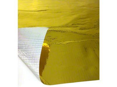 Prosport Gold Heat Reflective Self Adhesive Tape; 20-Inch x 20-Inch Square (Universal; Some Adaptation May Be Required)
