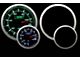 Prosport 52mm Performance Series Oil Pressure Gauge; Electrical; Green/White (Universal; Some Adaptation May Be Required)