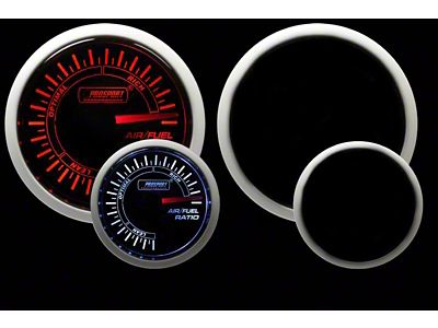 Prosport 52mm Performance Series Air/Fuel Ratio Gauge; Electrical; Amber/White (Universal; Some Adaptation May Be Required)