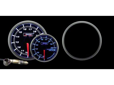 Prosport 52mm Premium Series Wideband Air/Fuel Ratio Gauge; Blue/White (Universal; Some Adaptation May Be Required)