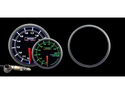 Prosport 52mm Premium Series Wideband Air/Fuel Ratio Gauge; Green/White (Universal; Some Adaptation May Be Required)