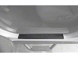 Front Door Sill Protection; Black (07-21 Tundra)