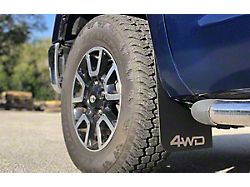 Mud Flaps with Quicksand 4x4 Logo; Front (14-21 Tundra)