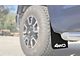 Mud Flaps with White 4x4 Logo; Front (14-21 Tundra)