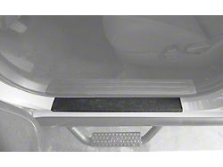 Rear Door Sill Protection; Black (07-21 Tundra CrewMax)