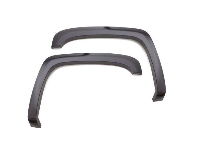 Elite Series Sport Style Fender Flares; Front; Smooth Black (14-21 Tundra)