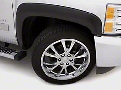 Fender Flare; Sport Style; Front, Textured Black Finish; 4.50 x 2-Inch; 2-Piece (14-19 Tundra)