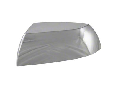Half Top Replacement Mirror Covers; Chrome ABS (07-21 Tundra)