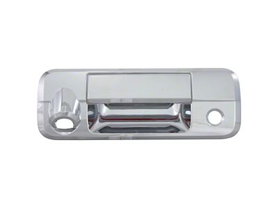 Tailgate Handle with Backup Camera Opening; Chrome ABS (07-10 Tundra)