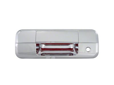 Tailgate Handle with Keyhole Opening; Chrome ABS (07-13 Tundra)