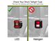LED Tail Light; Black Housing; Red Lens; Driver Side (18-24 Jeep Wrangler JL w/ Factory LED Tail Lights & w/o Blind Spot)