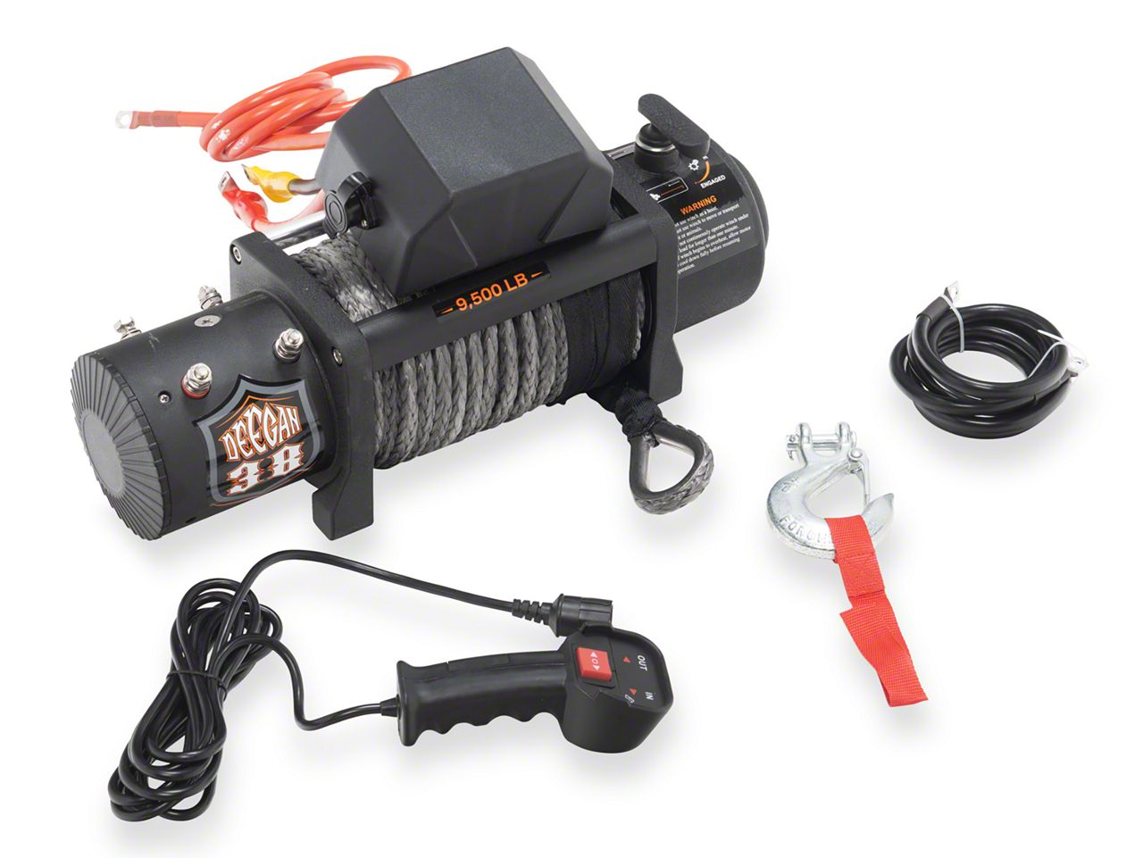 Monster Winch 9500LBS 12v Electric (Steel Cable)