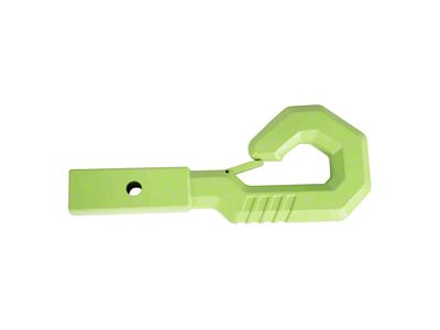 Rugged Ridge 2-Inch Receiver Hitch Giga Hook; Green (Universal; Some Adaptation May Be Required)