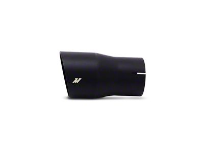 Mishimoto Exhaust Tip; 5-Inch; Black (Fits 4-Inch Tailpipe)