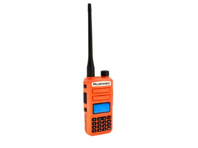 Rugged Radios GMR2 Plus GMRS and FRS Two-Way Handheld Radios Orange