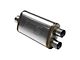 Flowmaster FlowFX Center/Dual Oval Muffler; 3-Inch Inlet/2.50-Inch Outlet (Universal; Some Adaptation May Be Required)