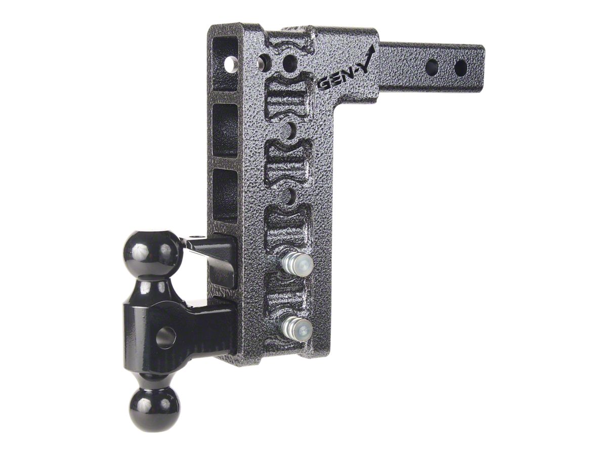 Adjustable Hitch Receiver >> Gen Y Hitch Mega Duty 2 In Receiver Hitch 10k Adjustable Ball Mount W Pintle Lock 10 In Drop Hitch Universal Fitment Adjustable Hitch Receiver >> Gen Y Hitch Mega Duty 2 In Receiver Hitch 10k Adjustable Ball Mount W Pintle Lock 10 In Drop Hitch Universal Fitment