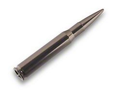 50 Caliber Replica Antenna; Gunmetal (Universal; Some Adaptation May Be Required)