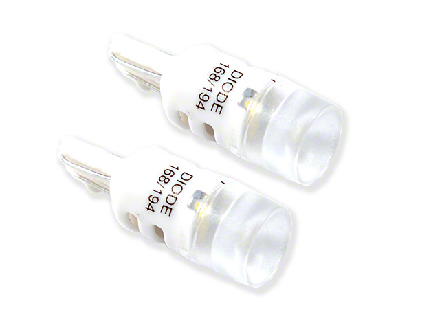 Diode Dynamics Cool White LED Map Light Bulbs; 194 HP3 (07-21 Tundra)
