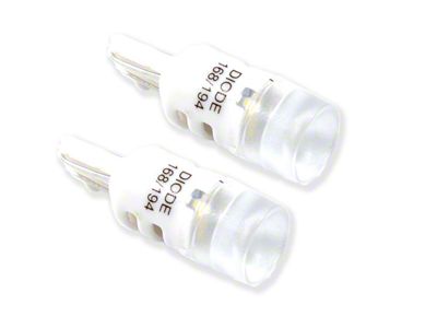 Diode Dynamics Cool White LED Map Light Bulbs; 194 HP3 (07-21 Tundra)
