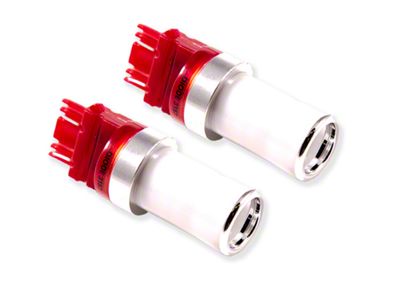 Diode Dynamics Red LED Tail Light Bulbs; 3157 HP48 (07-21 Tundra w/ Factory Halogen Tail Lights)