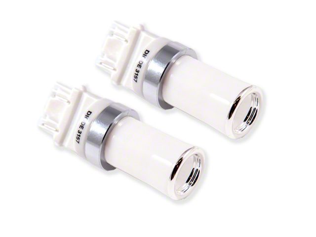 Diode Dynamics Cool White LED Reverse Light Bulbs; 3157 HP48 (07-18 Jeep Wrangler JK)