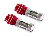 Diode Dynamics Red LED Tail Light Bulbs; 3157 XP80 (18-24 Jeep Wrangler JL w/ Factory Halogen Tail Lights)