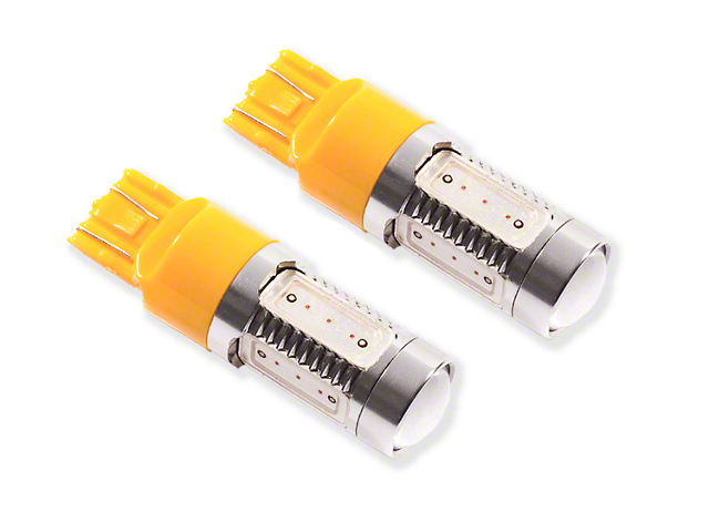 Diode Dynamics Amber Front Turn Signal LED Light Bulbs; 7443 HP11 (18-23 Jeep Wrangler JL)