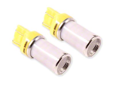 Diode Dynamics Amber Front Turn Signal LED Light Bulbs; 7443 HP48 (16-23 Tacoma)