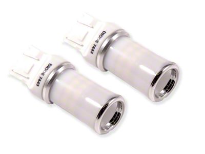 Diode Dynamics Cool White LED Reverse Light Bulbs; 7443 HP48 (14-21 Tundra w/ Factory Halogen Tail Lights)