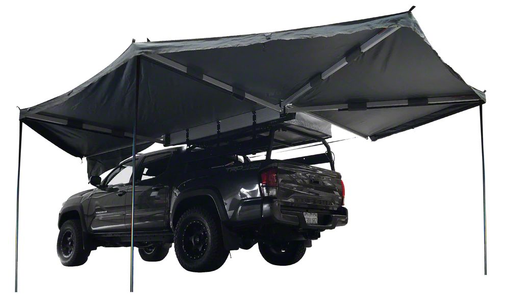 Overland Vehicle Systems Jeep Wrangler Nomadic Awning 270; Driver Side