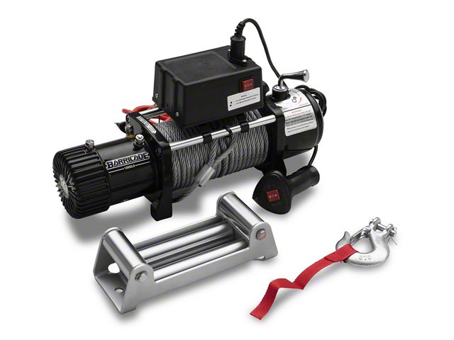Barricade 10,000 lb. Winch with Wireless Control (Universal; Some Adaptation May Be Required)