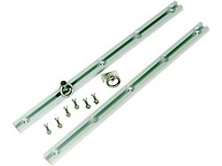 Slide-N-Lock Tie Down System; 68-Inches Long; Clear Anodized (Universal; Some Adaptation May Be Required)