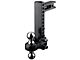 FLASH SSBM Series 2-Inch Receiver Hitch Adjustable Ball Mount; 10-Inch Drop (Universal; Some Adaptation May Be Required)