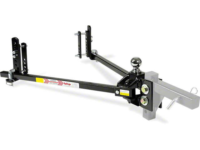 12K 4-Point Sway Control Reciever Hitch without Shank (Universal; Some Adaptation May Be Required)