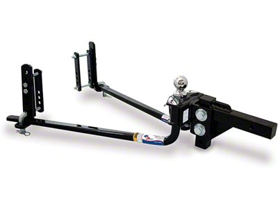 e2 10K Round Bar Weight Distributing Receiver Hitch with Built-In Sway Control (Universal; Some Adaptation May Be Required)