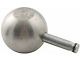 Interchangeable Hitch Ball; 1-7/8-Inch; Nickel-Plated Steel