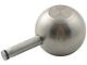 Interchangeable Hitch Ball; 2-Inch; Nickel-Plated Steel