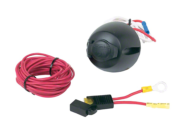 12V Power Socket with Power Wire
