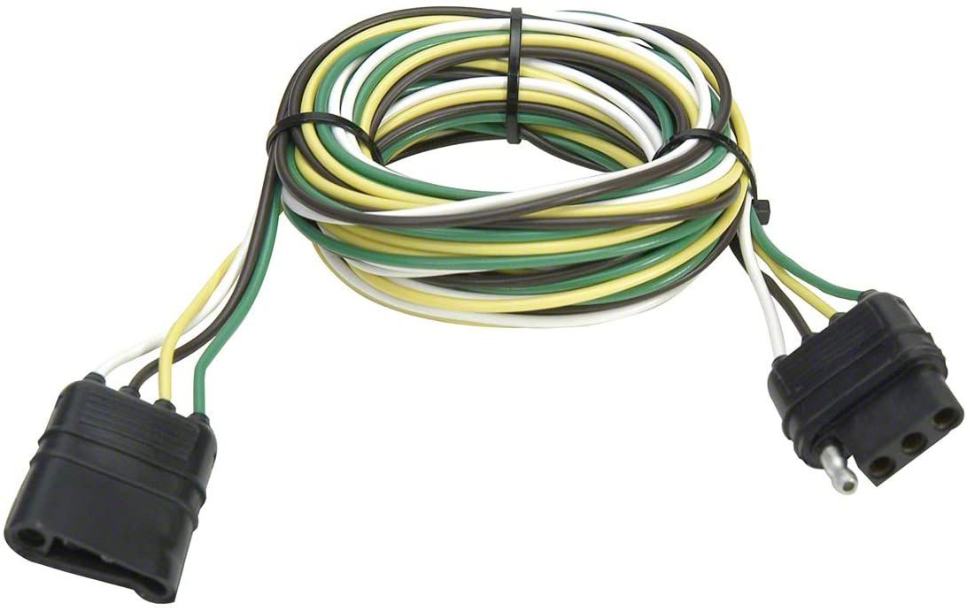 Bronco 4-Wire Flat Extension Adapter; 10-Feet - Free Shipping