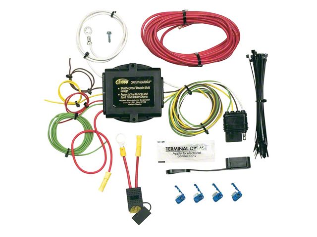 Powered Trailer Tail Light Converter Kit; 8.0 Amps Per Output