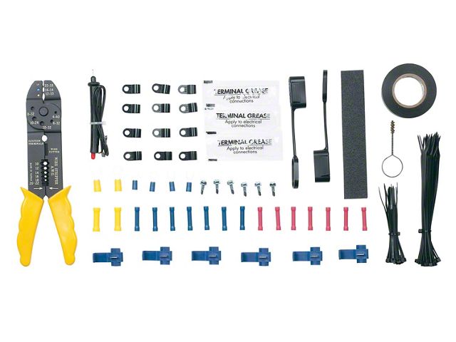 Towing Deluxe Electrical Accessories Kit; 100-Piece Set