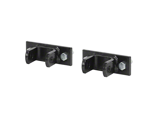 Adjustable Tow Bar Bumper Brackets (Universal; Some Adaptation May Be Required)
