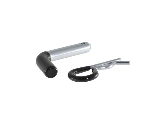 1-1/4-Inch Receiver Hitch 1/2-Inch Hitch Pin with Rubber Grip