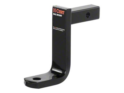 1-1/4-Inch Receiver Hitch Class I Ball Mount; 6-Inch Drop (Universal; Some Adaptation May Be Required)