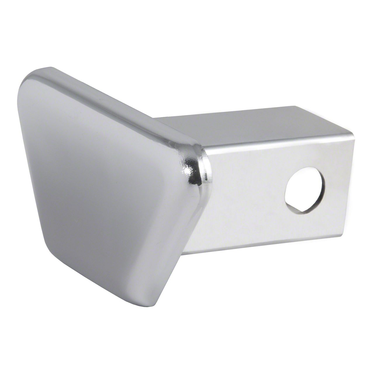 1-1/4-Inch Receiver Hitch Cover; Chrome Steel (Universal; Some Adaptation May Be Required)